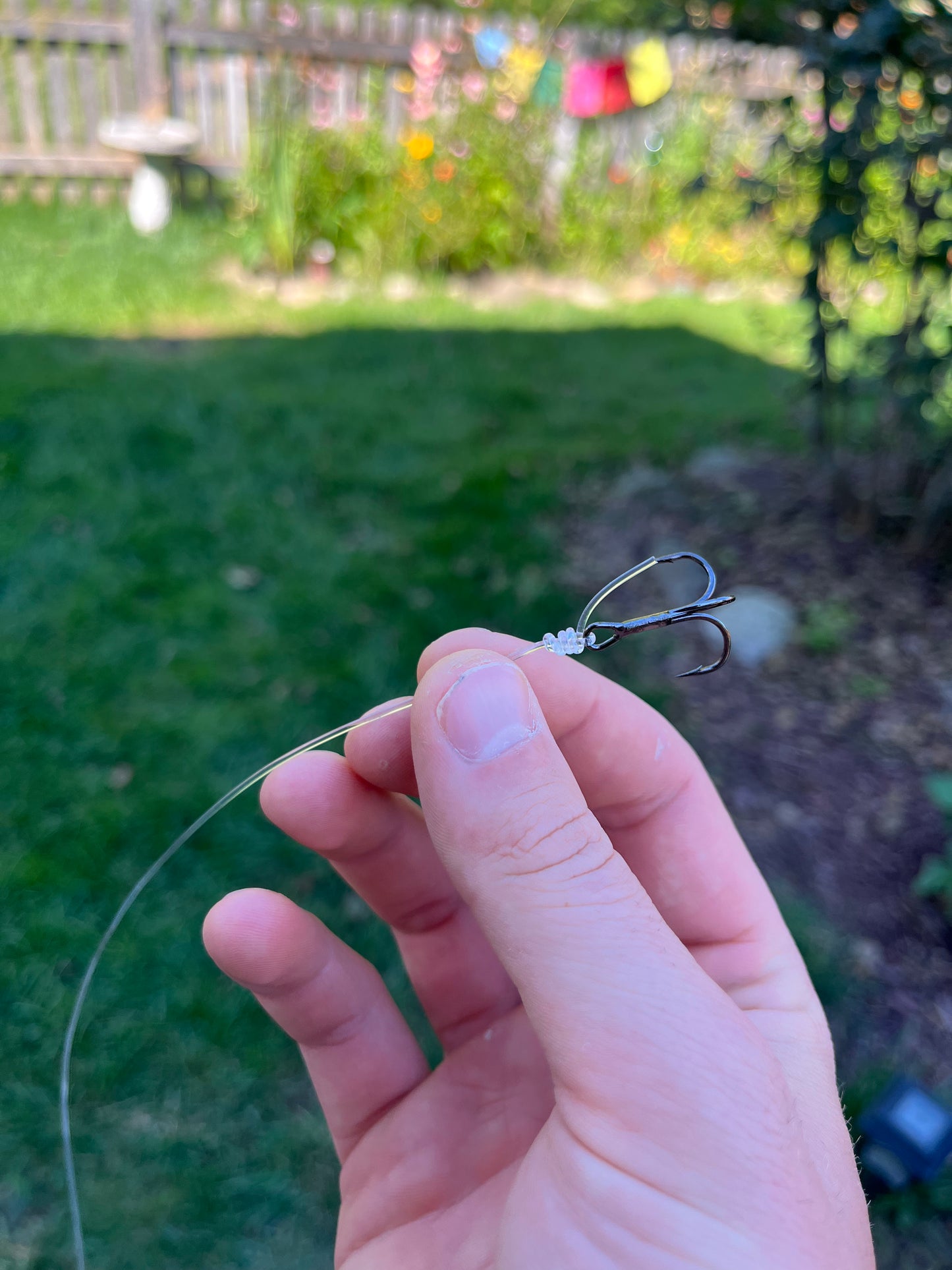 Pre-rigged Top Frog leaders  with rings and crimps (2 pack)