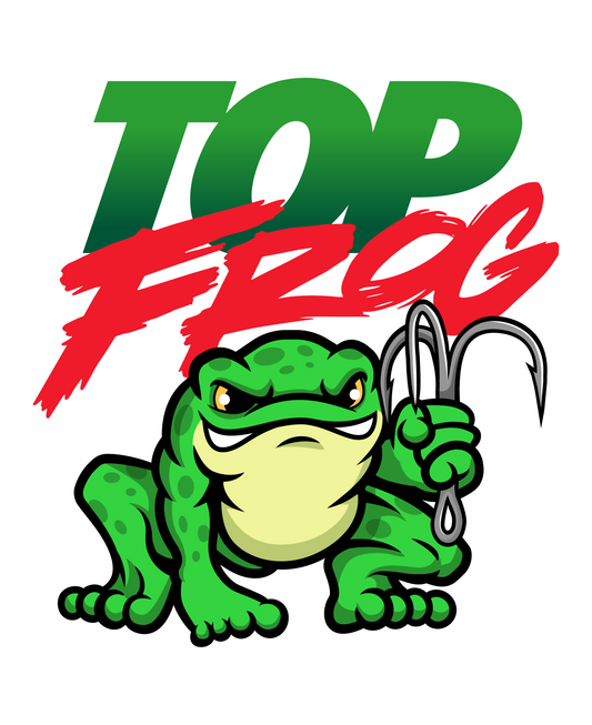 Top Frog magnet and sticker pack